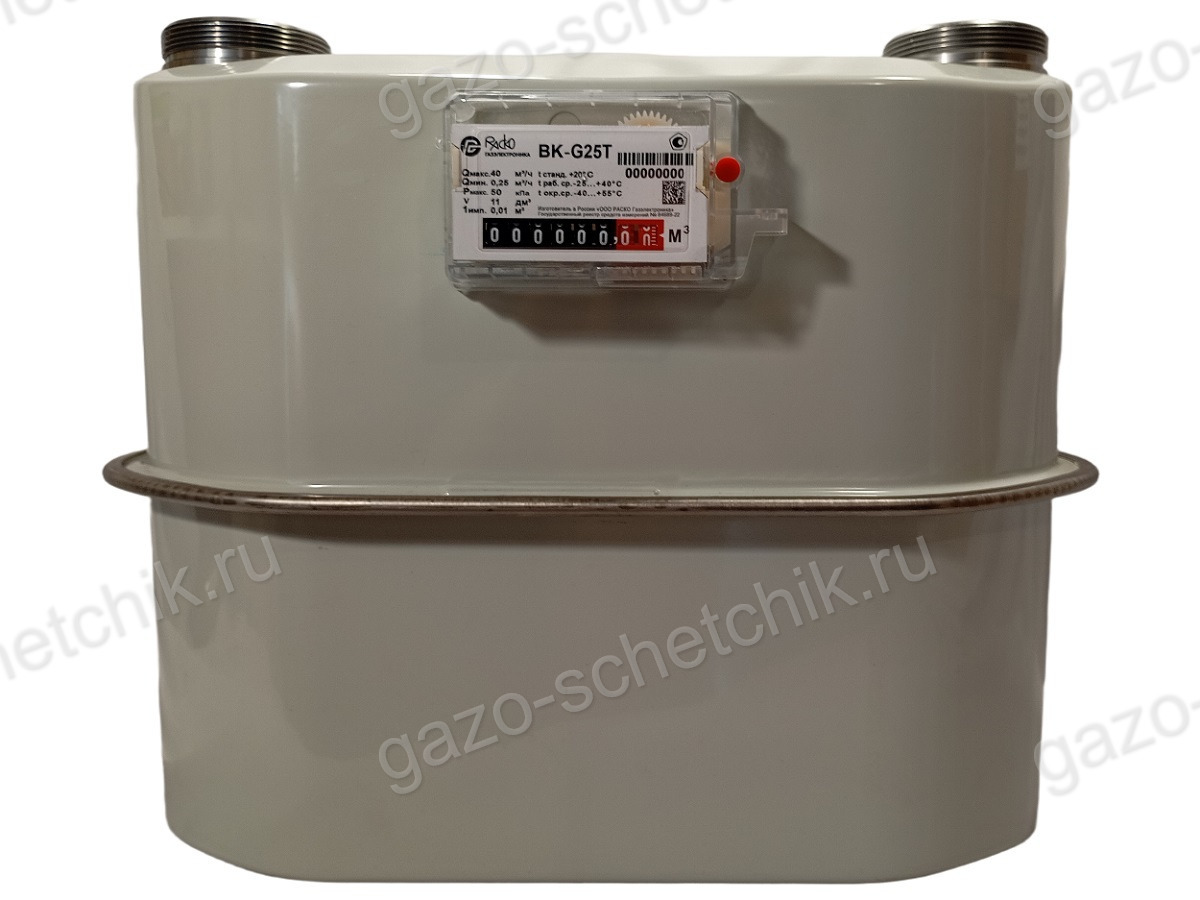 Газовый счетчик ВК G25T Газовый счетчик ВК G25T